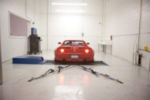 Ferrari on MD-250 | Mustang Dynamometers | Auto Dynamometers