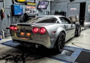 Corvette on MD-1100 | Mustang Dynamometers | Auto Dynamometers