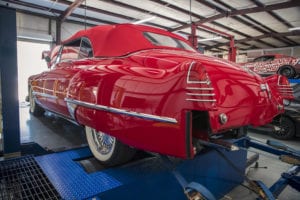 Cadillac on Dyno | Mustang Dynamometers | Auto Dynamometers