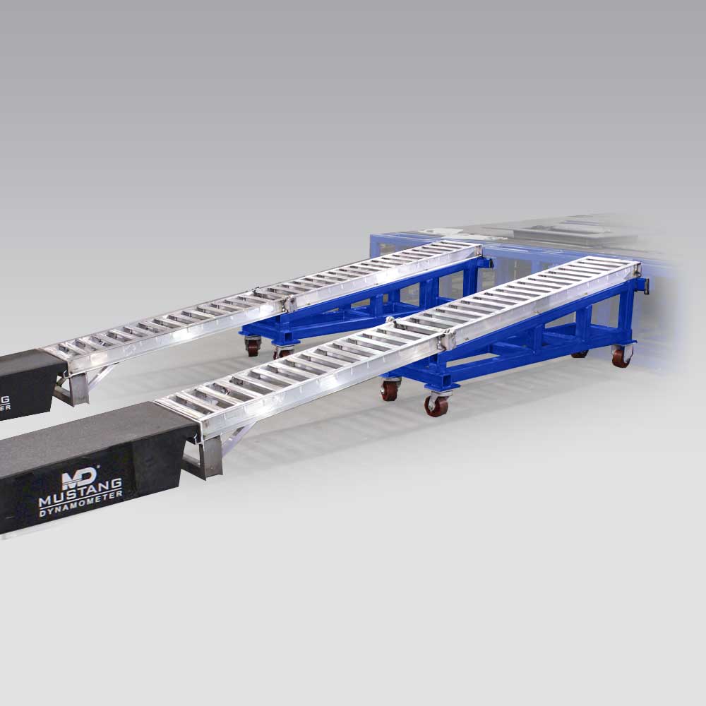 Folding Ramps | Mustang Dynamometer