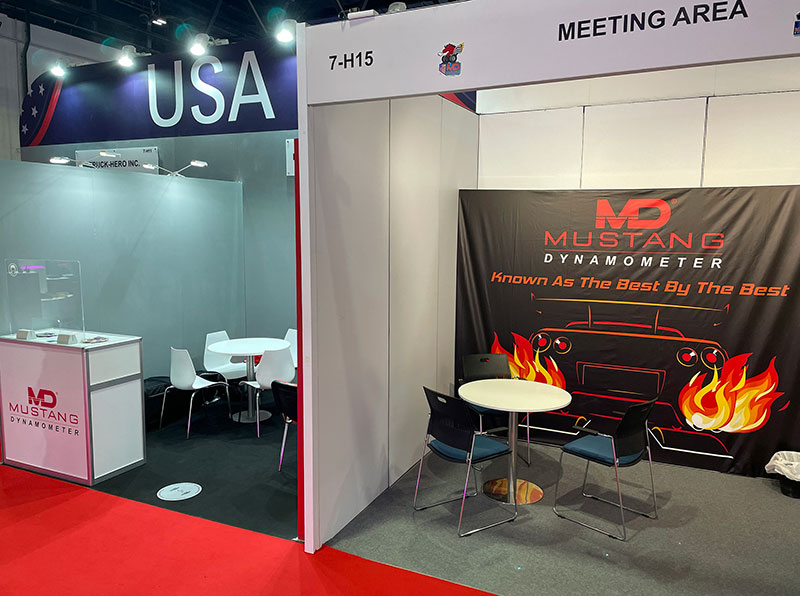 Mustang Dynamometer at Professional MotorSport World Expo 2021 in Cologne, Germany