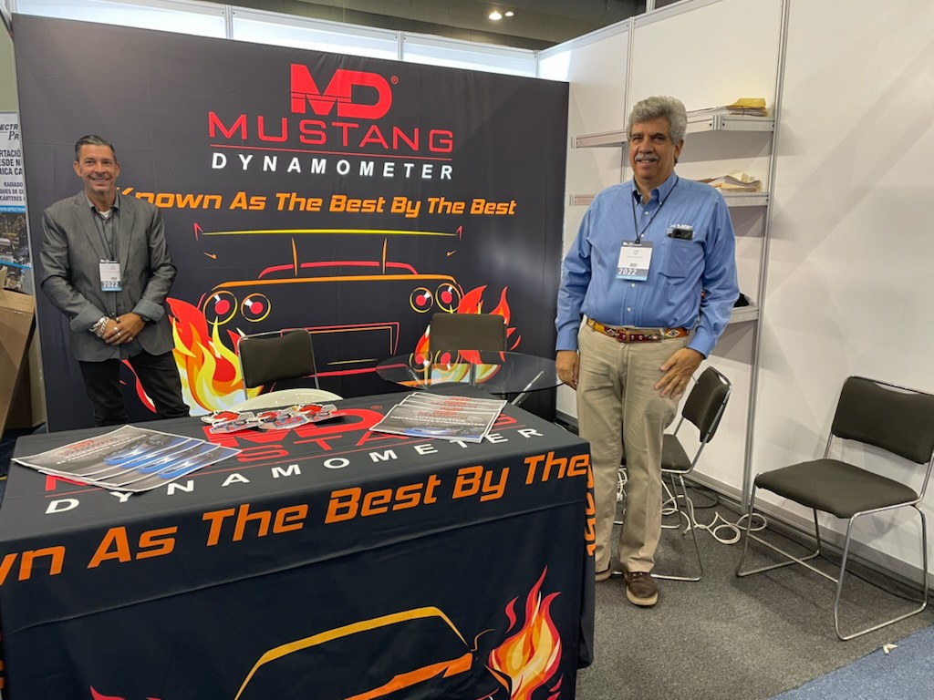 Mustang Dynamometer Exhibiting at Ina PAACE Automechanika Mexico 2022 Booth 3523