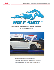 Hole Shot Web-Based Dynamometer Control Software for Performance Tuning | Mustang Dynamometer