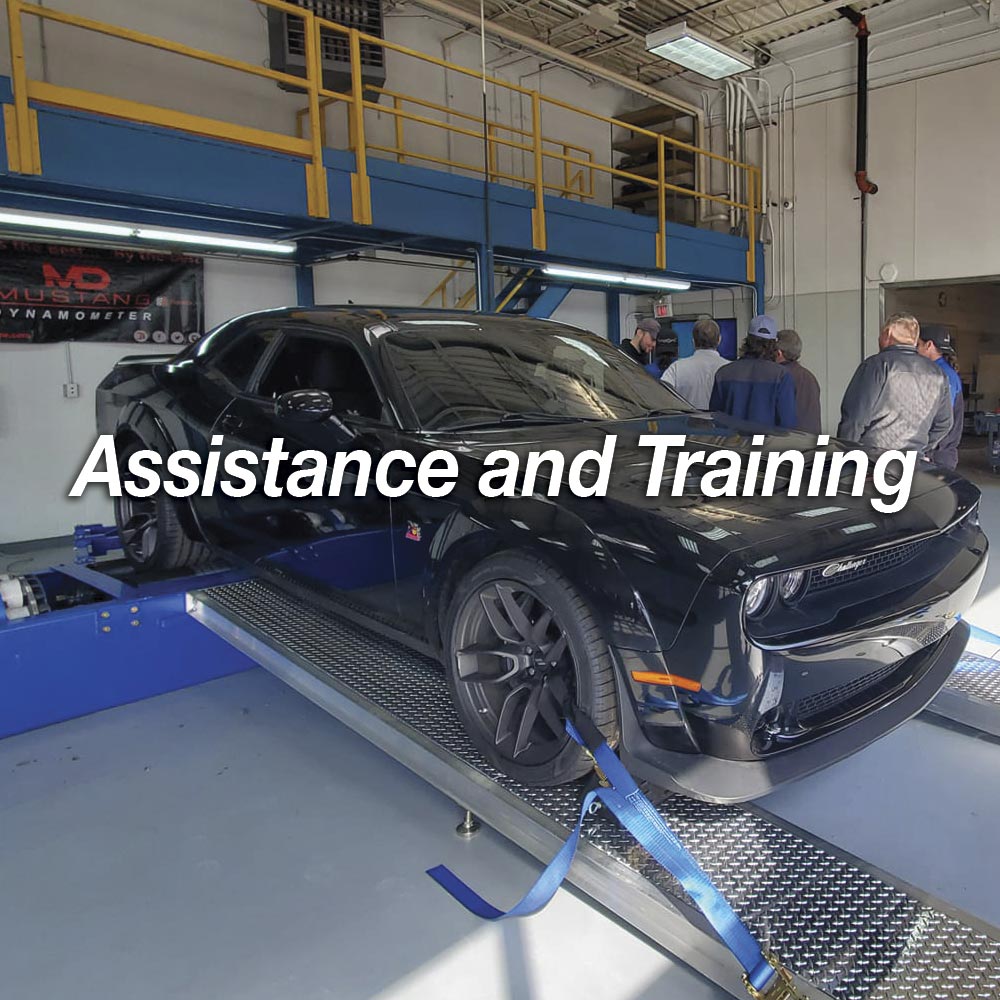 On-site Installation Assistance, Training and Technical Support for New or Used 2WD or AWD Standard Product (Performance Chassis Dynamometers)