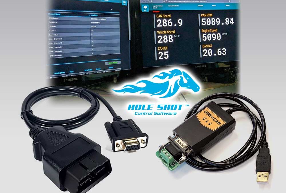 CAN Now Available for Hole Shot Software