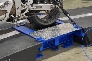 Mustang Dynamometer's Police Motorcycle Speedometer Tester