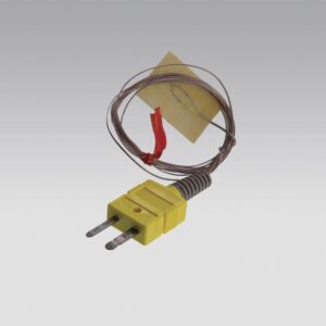 K-type MD-KR250 Eddy current coil temperature sensor with 10-ft cable and mini-jack connector