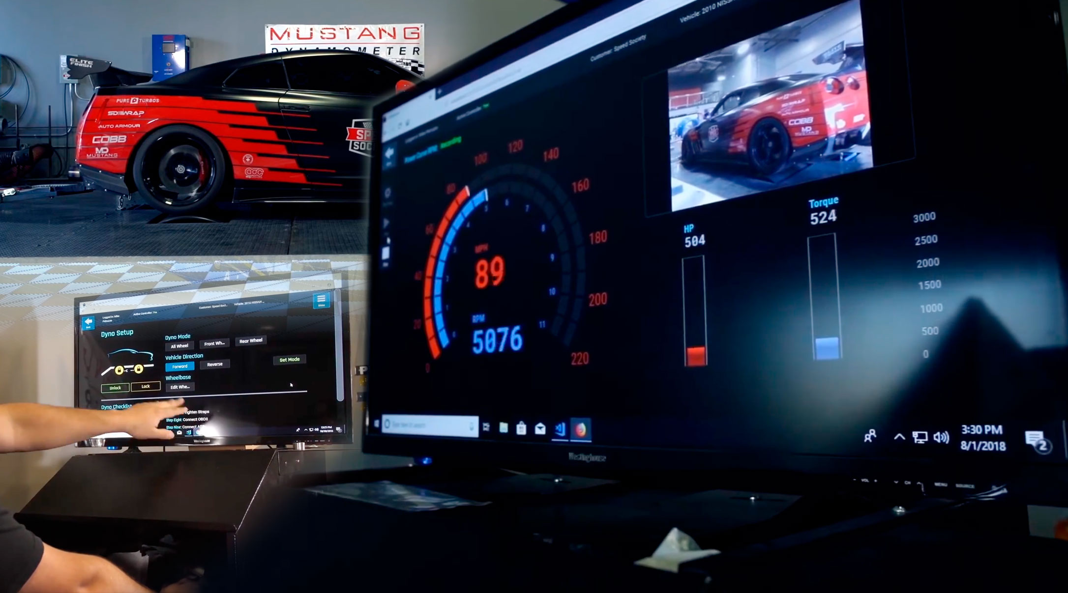 Hole Shot Dyno Control Software Video