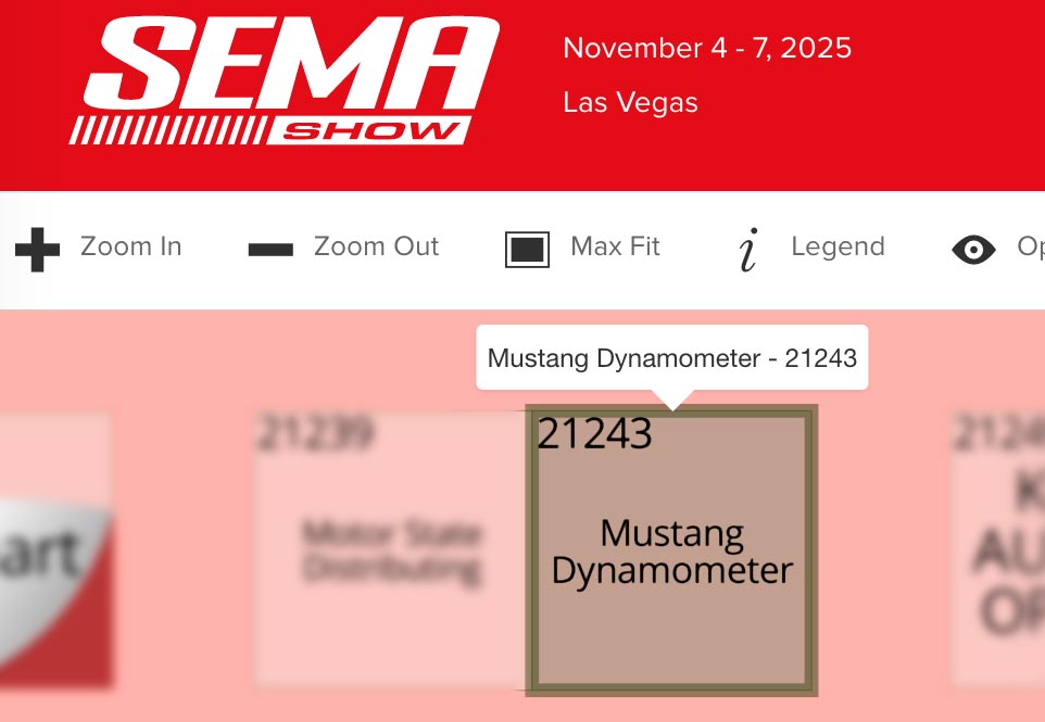Visit Mustang at SEMA 2025
