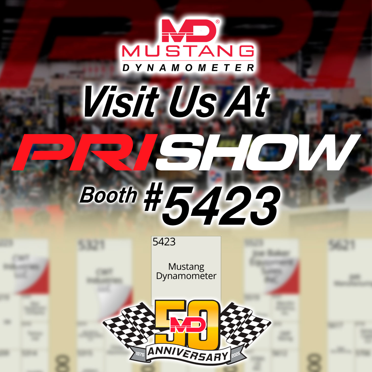 Visit Mustang at PRI Show